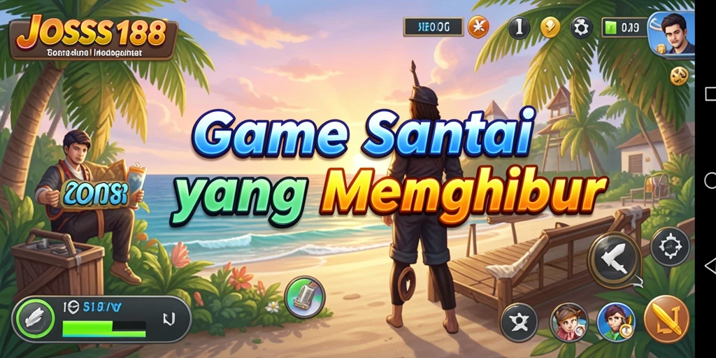 Menampilkan gameplay santai dan interaktif di JOSS188.