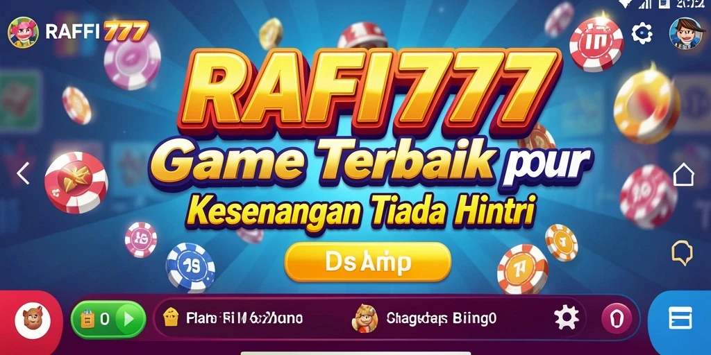 Screenshot gameplay RAFFI777 yang menunjukkan aksi seru Bingo.