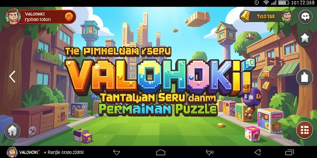 Gameplay VALOHOKI yang menghibur dan menantang.